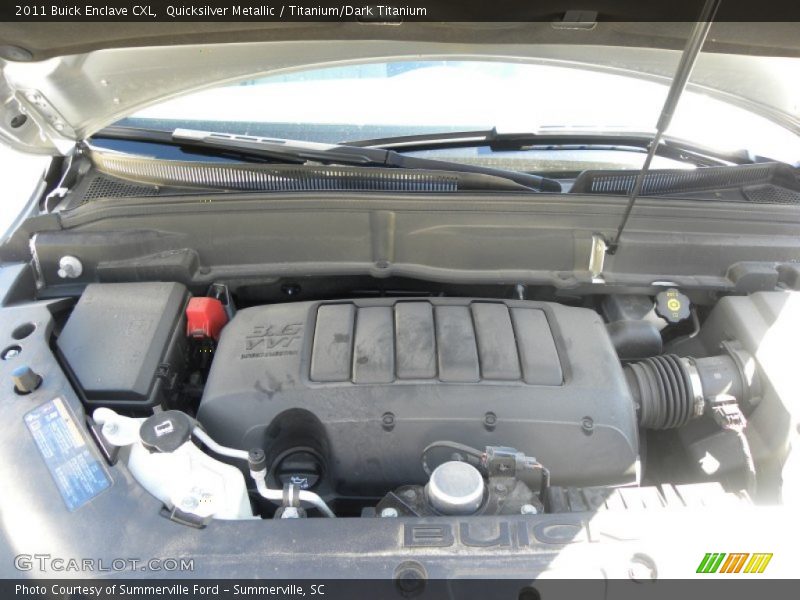 Quicksilver Metallic / Titanium/Dark Titanium 2011 Buick Enclave CXL