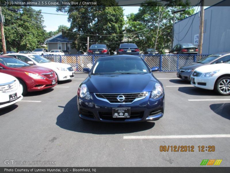 Navy Blue / Charcoal 2010 Nissan Altima 2.5 S Coupe