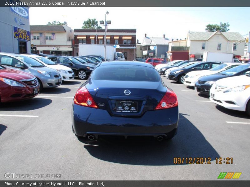 Navy Blue / Charcoal 2010 Nissan Altima 2.5 S Coupe