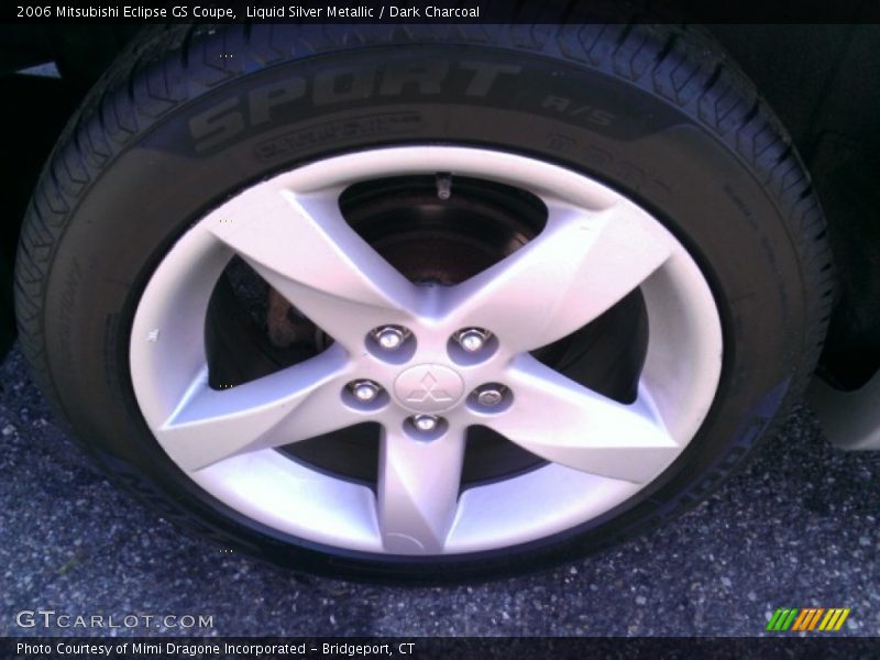 Liquid Silver Metallic / Dark Charcoal 2006 Mitsubishi Eclipse GS Coupe