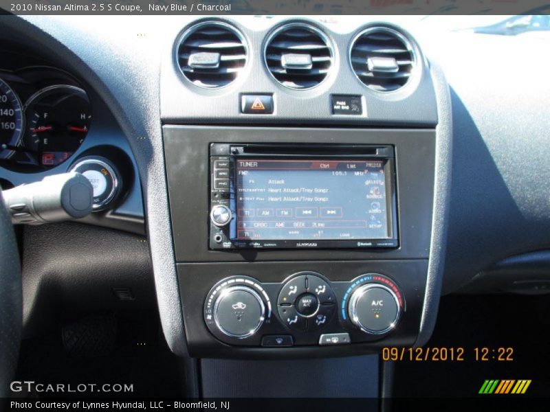 Navy Blue / Charcoal 2010 Nissan Altima 2.5 S Coupe