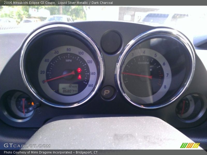 Liquid Silver Metallic / Dark Charcoal 2006 Mitsubishi Eclipse GS Coupe