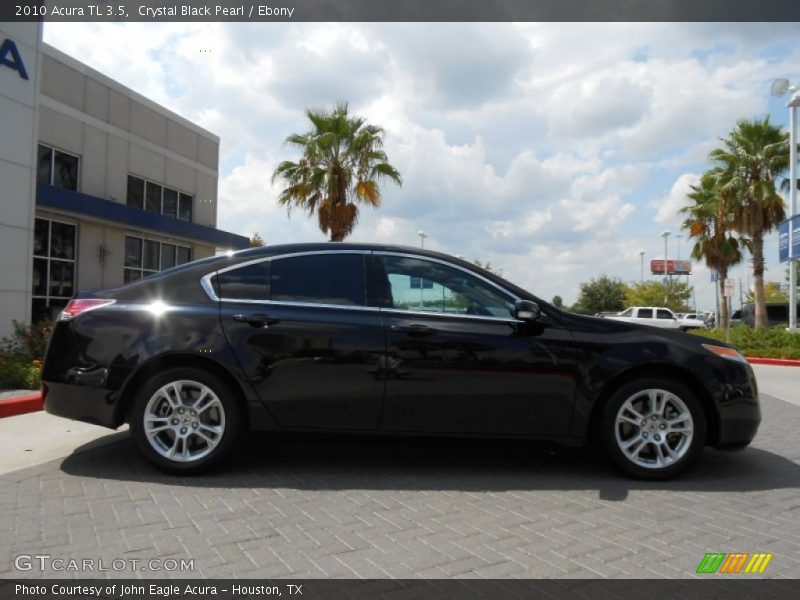 Crystal Black Pearl / Ebony 2010 Acura TL 3.5