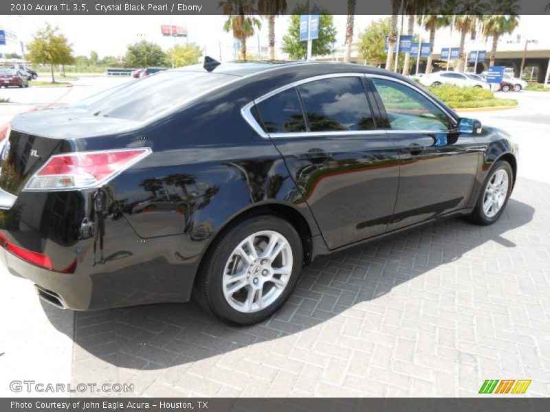 Crystal Black Pearl / Ebony 2010 Acura TL 3.5