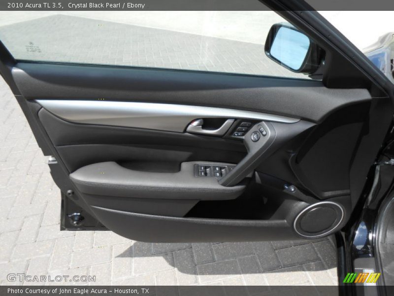 Crystal Black Pearl / Ebony 2010 Acura TL 3.5