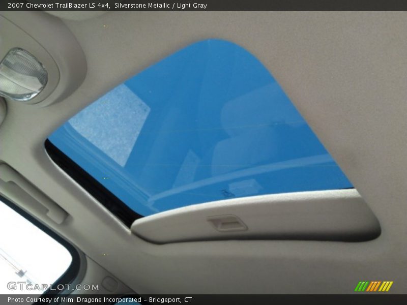Silverstone Metallic / Light Gray 2007 Chevrolet TrailBlazer LS 4x4