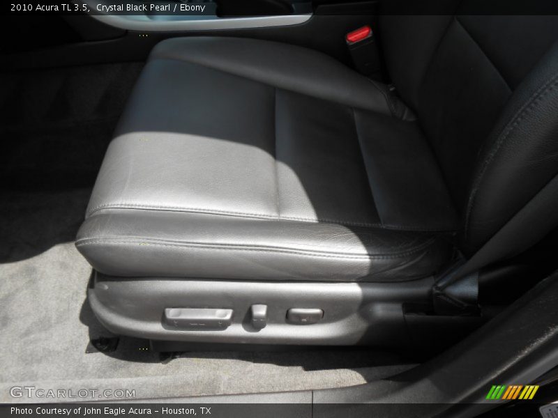 Crystal Black Pearl / Ebony 2010 Acura TL 3.5