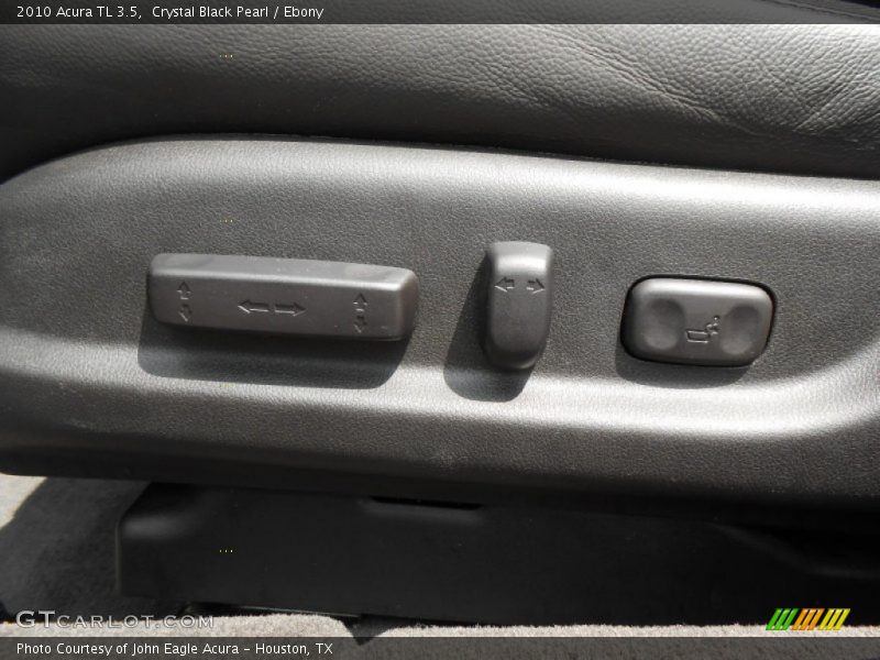 Crystal Black Pearl / Ebony 2010 Acura TL 3.5