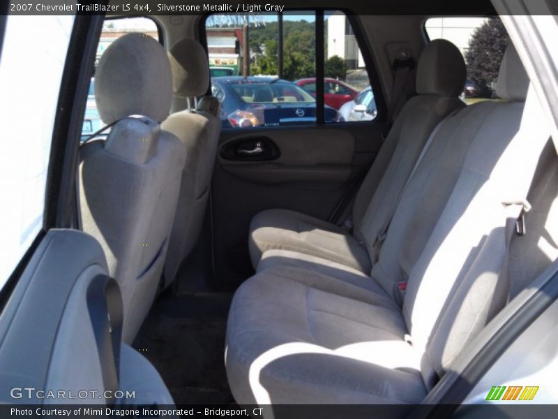 Silverstone Metallic / Light Gray 2007 Chevrolet TrailBlazer LS 4x4