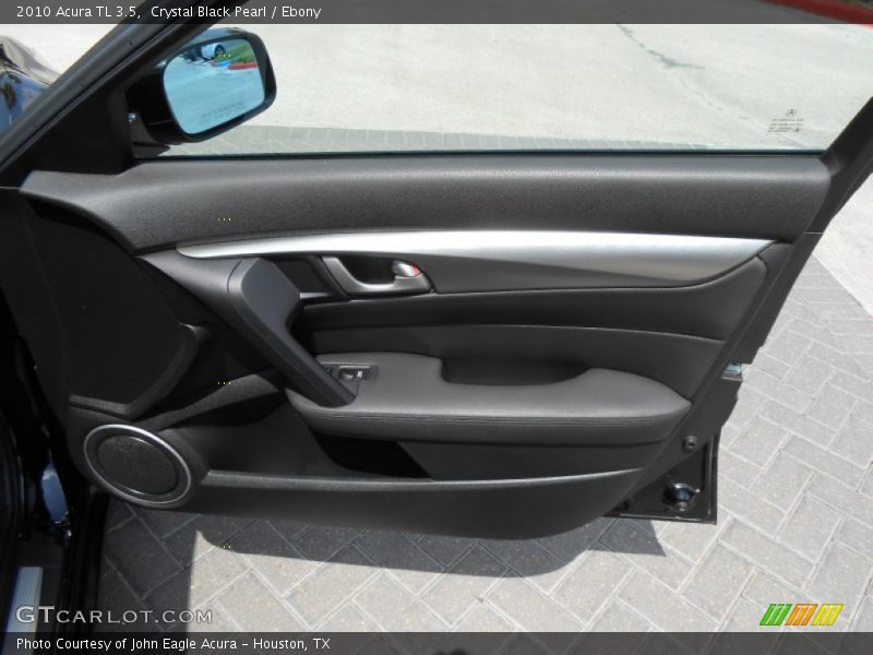 Crystal Black Pearl / Ebony 2010 Acura TL 3.5