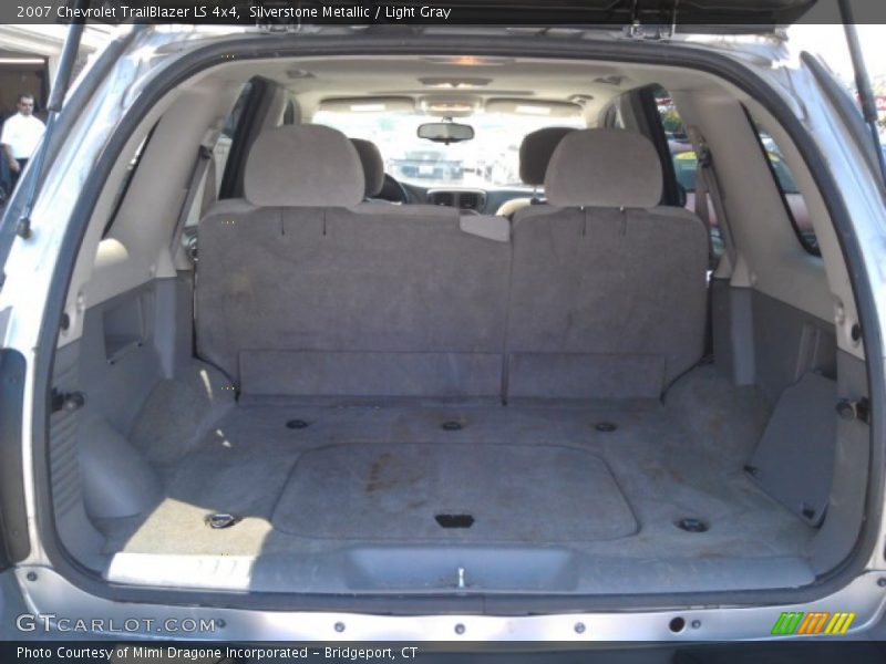 Silverstone Metallic / Light Gray 2007 Chevrolet TrailBlazer LS 4x4
