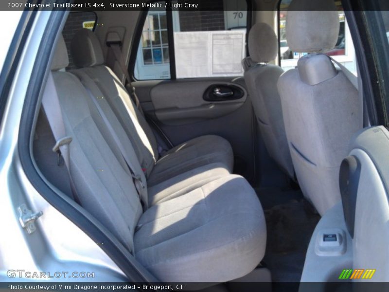 Silverstone Metallic / Light Gray 2007 Chevrolet TrailBlazer LS 4x4