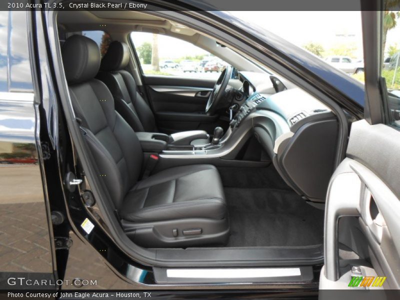 Crystal Black Pearl / Ebony 2010 Acura TL 3.5