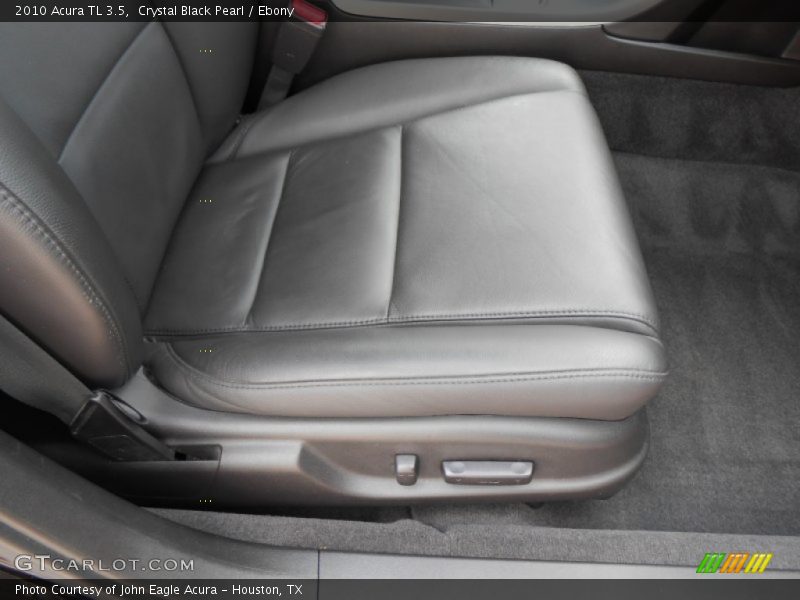 Crystal Black Pearl / Ebony 2010 Acura TL 3.5