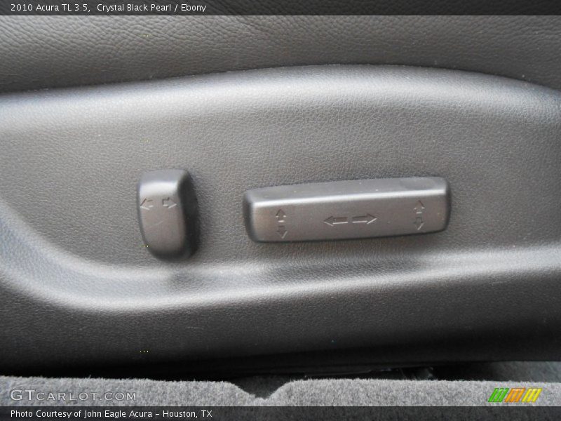Crystal Black Pearl / Ebony 2010 Acura TL 3.5