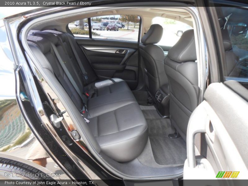 Crystal Black Pearl / Ebony 2010 Acura TL 3.5