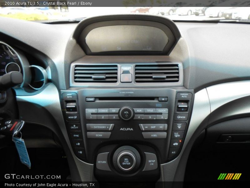 Crystal Black Pearl / Ebony 2010 Acura TL 3.5