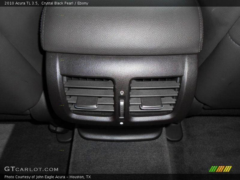 Crystal Black Pearl / Ebony 2010 Acura TL 3.5
