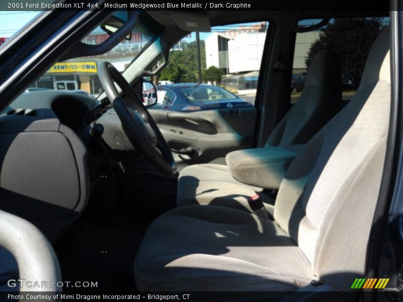 Medium Wedgewood Blue Metallic / Dark Graphite 2001 Ford Expedition XLT 4x4