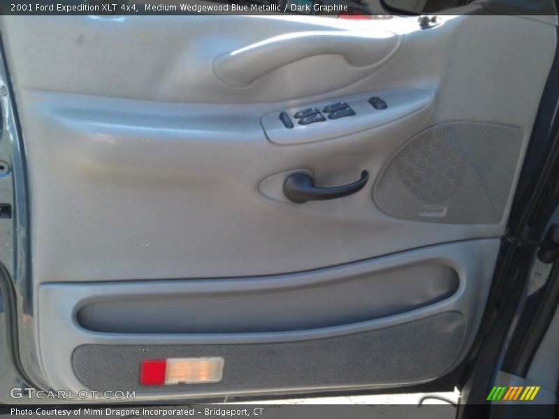Medium Wedgewood Blue Metallic / Dark Graphite 2001 Ford Expedition XLT 4x4