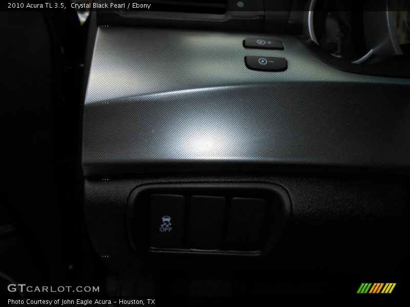 Crystal Black Pearl / Ebony 2010 Acura TL 3.5