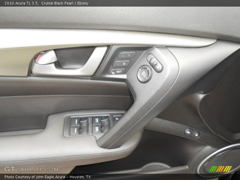 Crystal Black Pearl / Ebony 2010 Acura TL 3.5