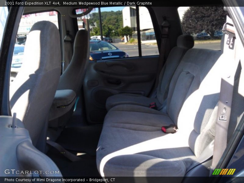 Medium Wedgewood Blue Metallic / Dark Graphite 2001 Ford Expedition XLT 4x4