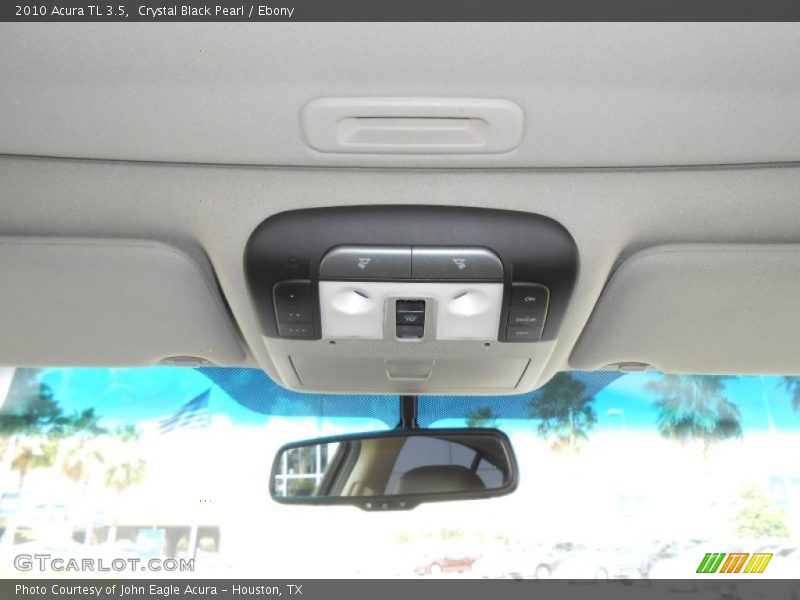 Crystal Black Pearl / Ebony 2010 Acura TL 3.5