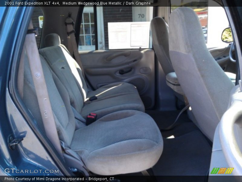 Medium Wedgewood Blue Metallic / Dark Graphite 2001 Ford Expedition XLT 4x4