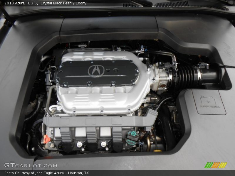 Crystal Black Pearl / Ebony 2010 Acura TL 3.5