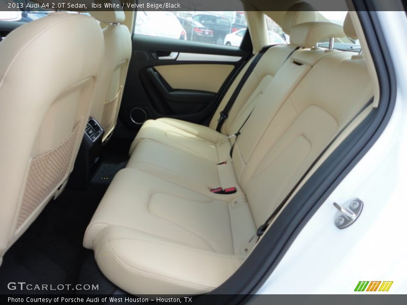 Ibis White / Velvet Beige/Black 2013 Audi A4 2.0T Sedan