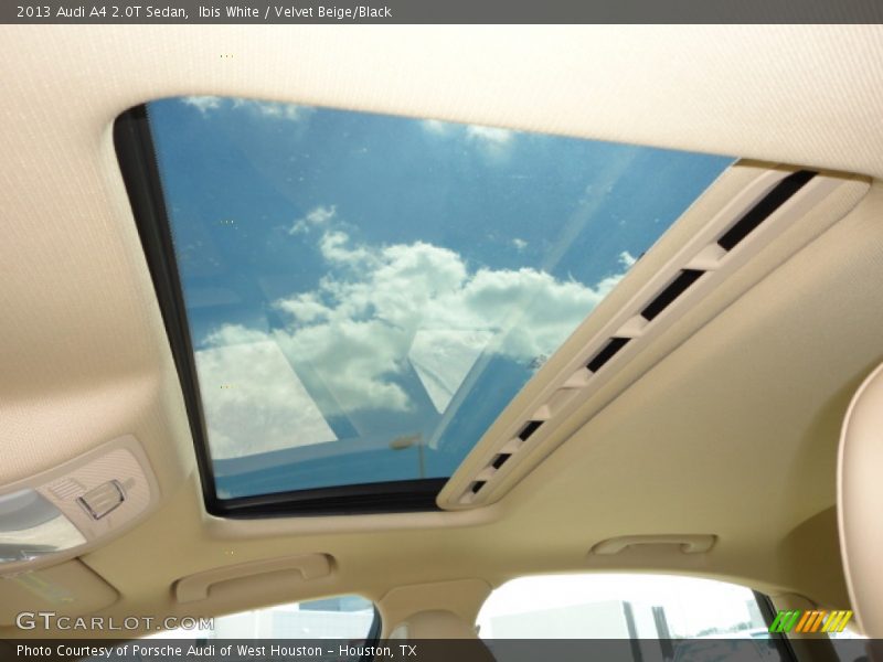 Ibis White / Velvet Beige/Black 2013 Audi A4 2.0T Sedan