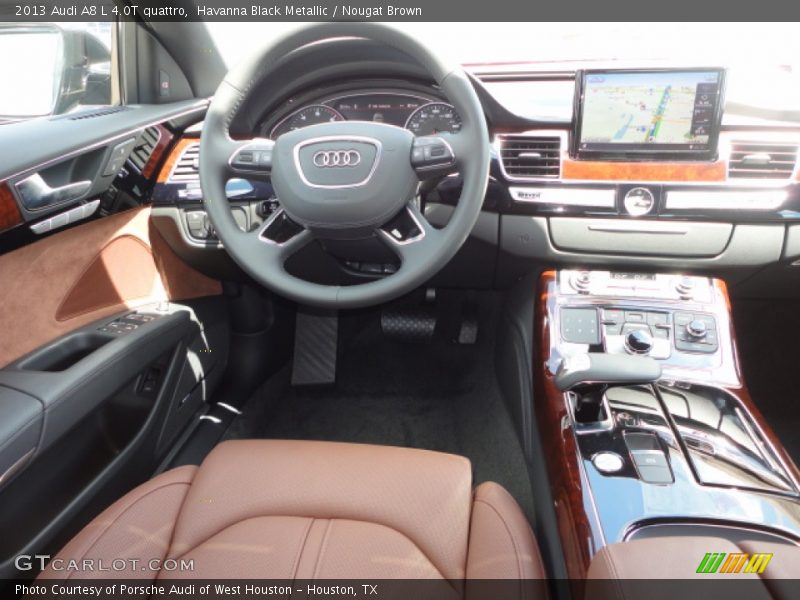 Dashboard of 2013 A8 L 4.0T quattro