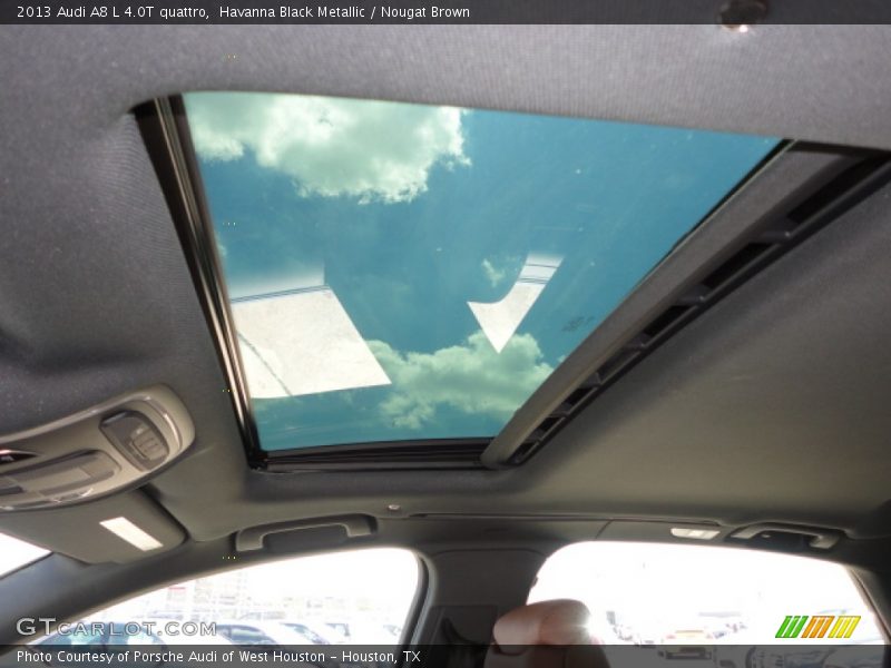 Sunroof of 2013 A8 L 4.0T quattro