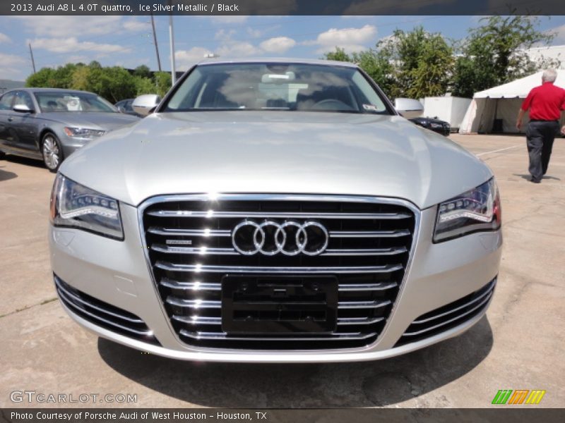  2013 A8 L 4.0T quattro Ice Silver Metallic