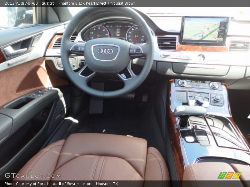 Dashboard of 2013 A8 4.0T quattro
