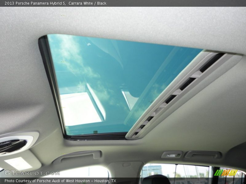 Sunroof of 2013 Panamera Hybrid S