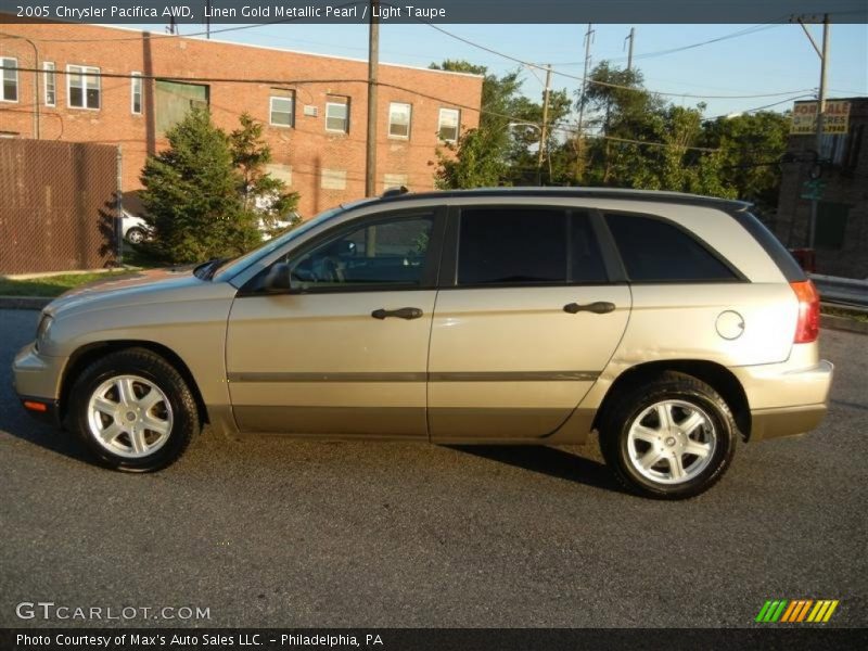 Linen Gold Metallic Pearl / Light Taupe 2005 Chrysler Pacifica AWD