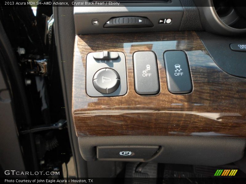 Crystal Black Pearl / Ebony 2013 Acura MDX SH-AWD Advance