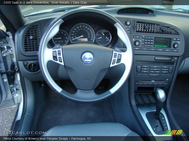 Silver Metallic / Slate Gray 2006 Saab 9-3 Aero Convertible