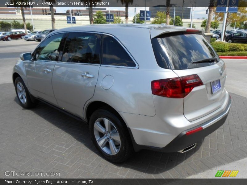 Palladium Metallic / Graystone 2013 Acura MDX SH-AWD