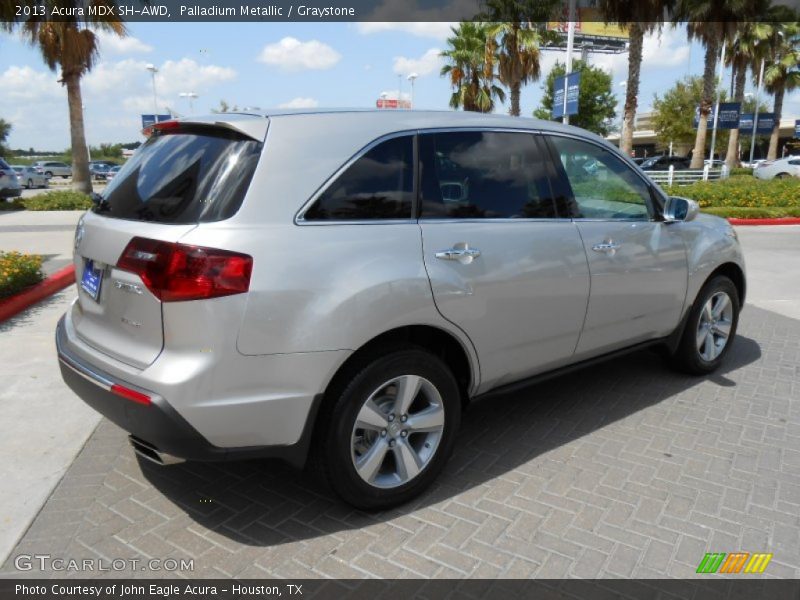 Palladium Metallic / Graystone 2013 Acura MDX SH-AWD