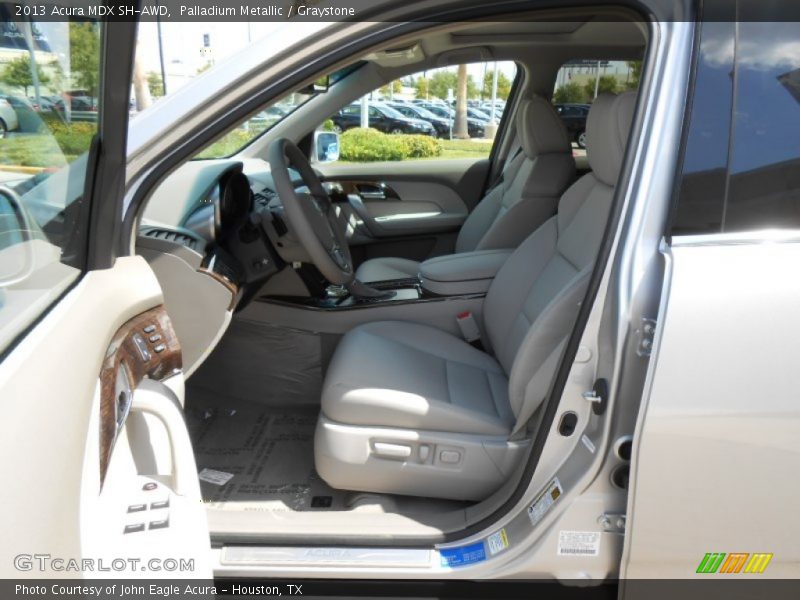 Palladium Metallic / Graystone 2013 Acura MDX SH-AWD
