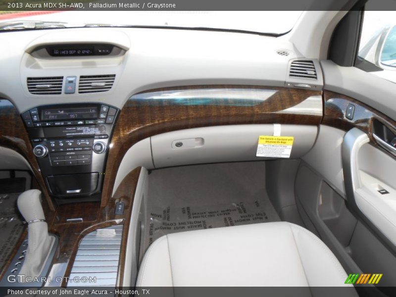 Palladium Metallic / Graystone 2013 Acura MDX SH-AWD