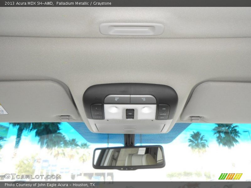Palladium Metallic / Graystone 2013 Acura MDX SH-AWD