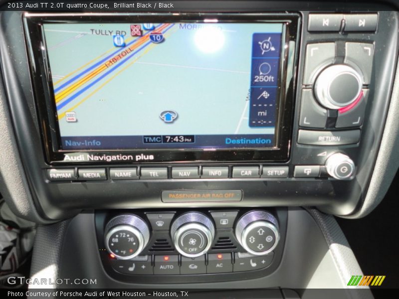Navigation of 2013 TT 2.0T quattro Coupe