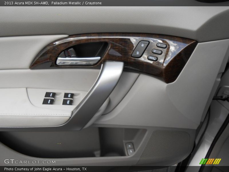 Palladium Metallic / Graystone 2013 Acura MDX SH-AWD
