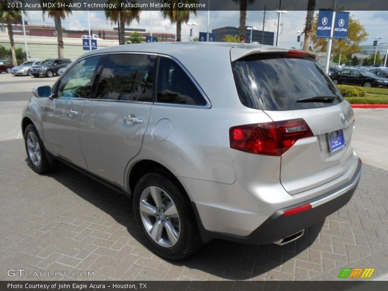 Palladium Metallic / Graystone 2013 Acura MDX SH-AWD Technology