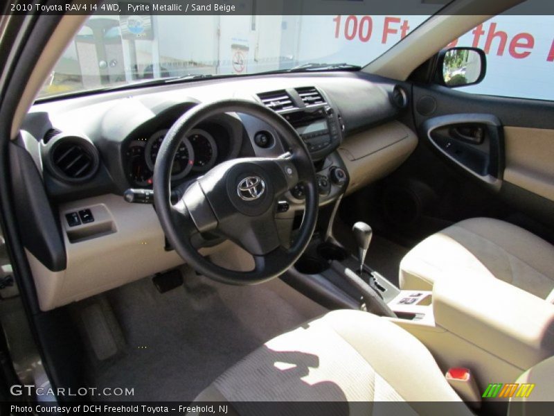 Pyrite Metallic / Sand Beige 2010 Toyota RAV4 I4 4WD