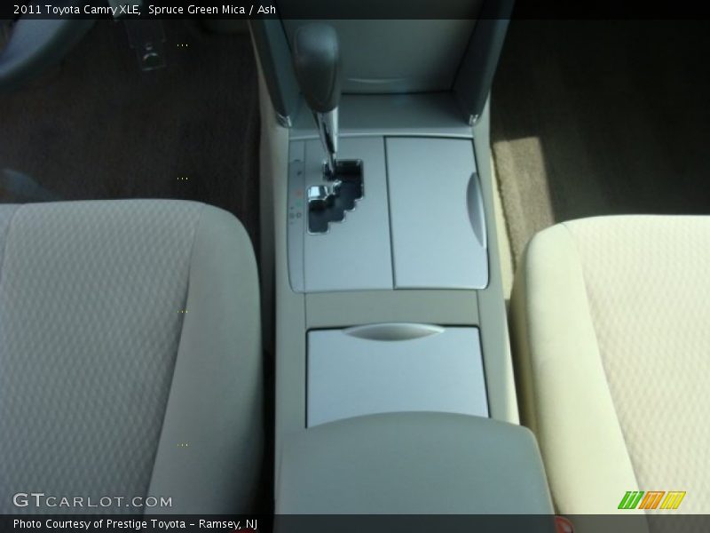 Spruce Green Mica / Ash 2011 Toyota Camry XLE